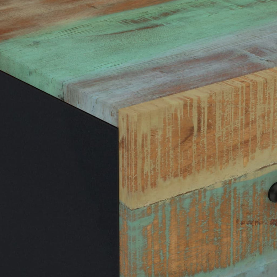 Dressoirs 2 st 60x33x75 cm massief gerecycled hout