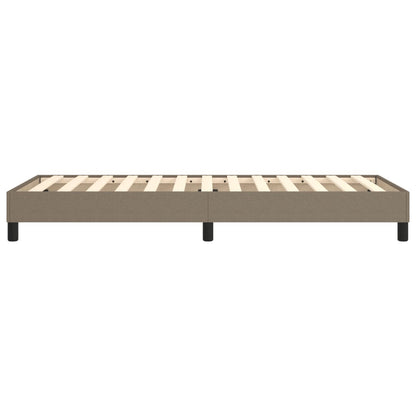 Boxspringframe Stof Taupe 80 x 200 cm 25 cm