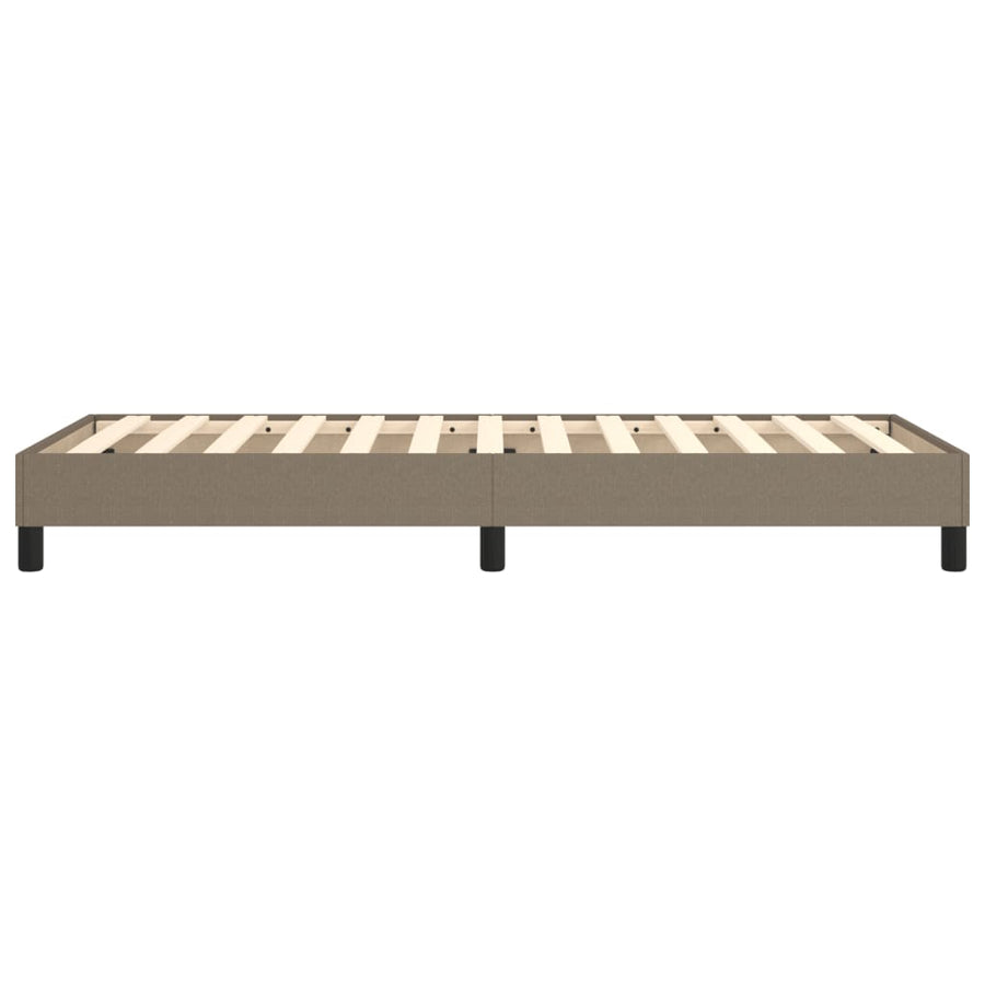 Boxspringframe Stof Taupe 80 x 200 cm 25 cm