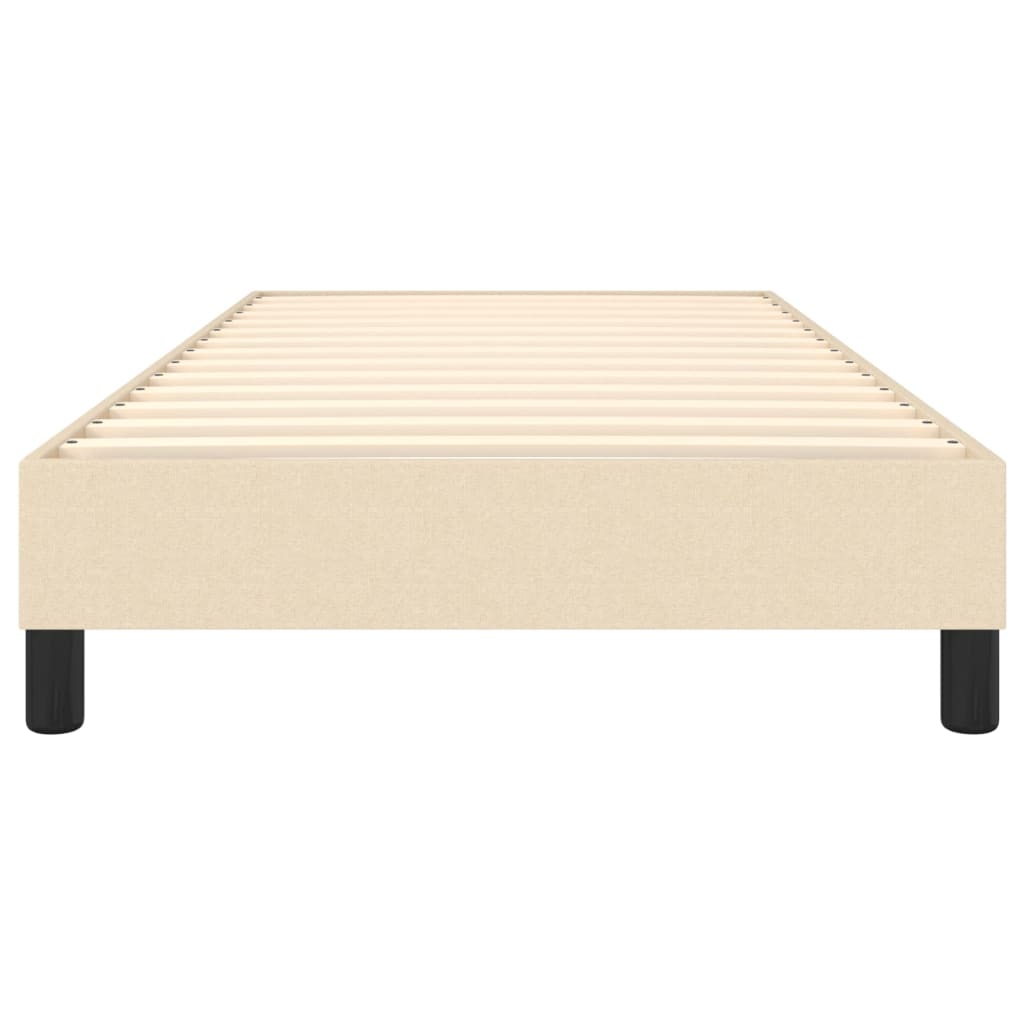 Boxspringframe Stof Kleurig Crème 80 x 200 cm 25 cm