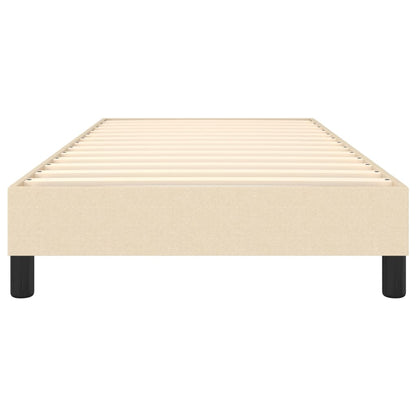 Boxspringframe Stof Kleurig Crème 80 x 200 cm 25 cm