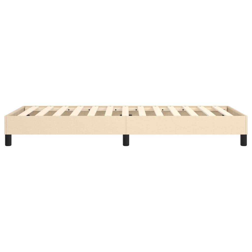 Boxspringframe Stof Kleurig Crème 80 x 200 cm 25 cm