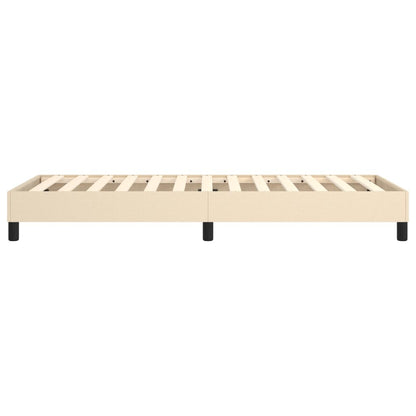 Boxspringframe Stof Kleurig Crème 80 x 200 cm 25 cm