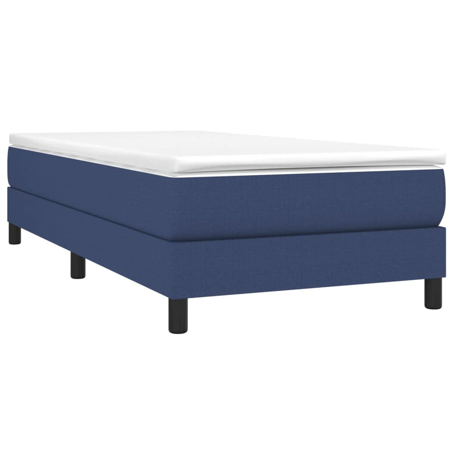 Boxspringframe Stof Blauw 80 x 200 cm 25 cm