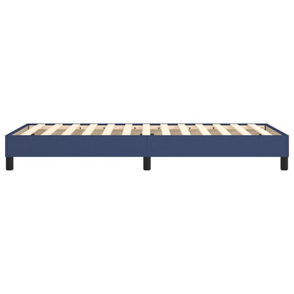 Boxspringframe Stof Blauw 80 x 200 cm 25 cm