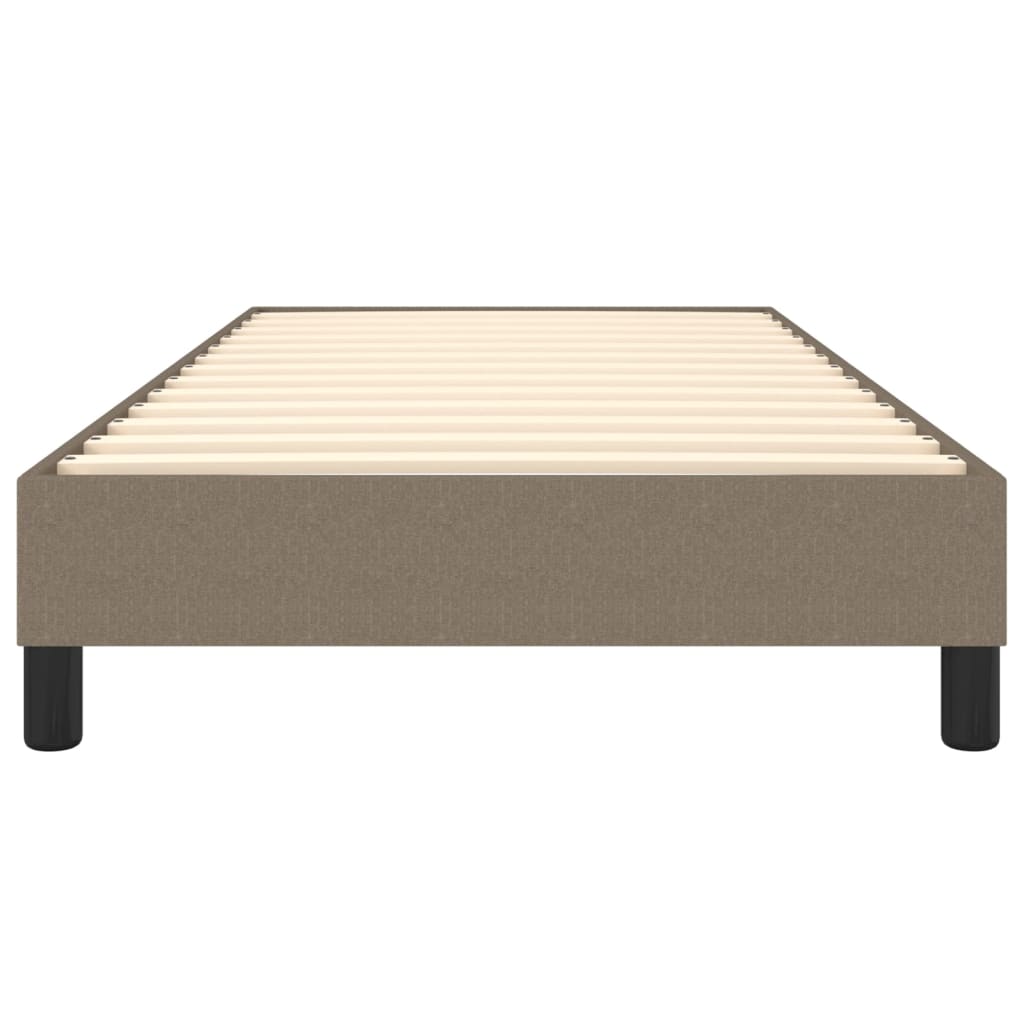 Boxspringframe Stof Taupe 90 x 190 cm 25 cm