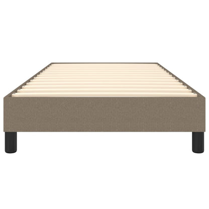 Boxspringframe Stof Taupe 90 x 190 cm 25 cm