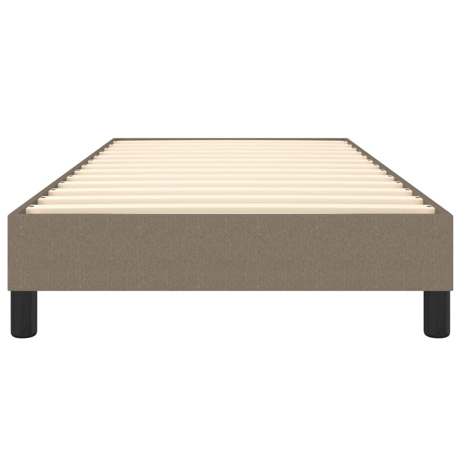 Boxspringframe Stof Taupe 90 x 190 cm 25 cm