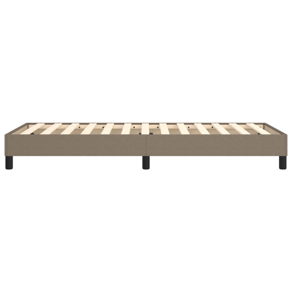 Boxspringframe Stof Taupe 90 x 190 cm 25 cm