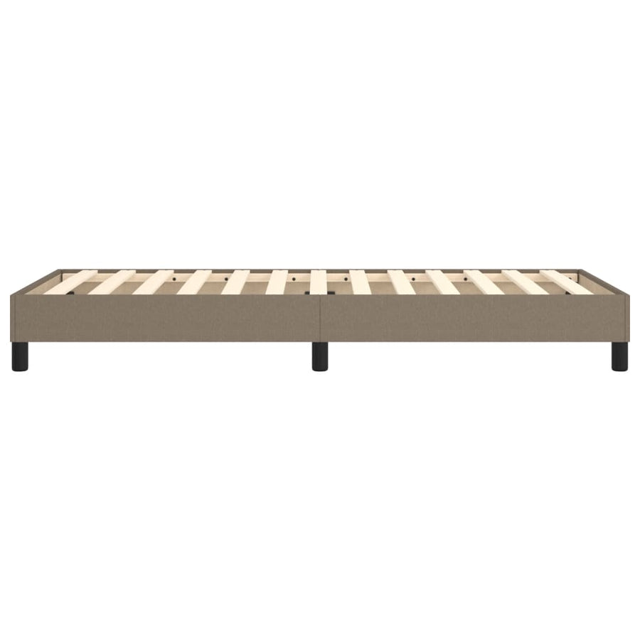 Boxspringframe Stof Taupe 90 x 190 cm 25 cm