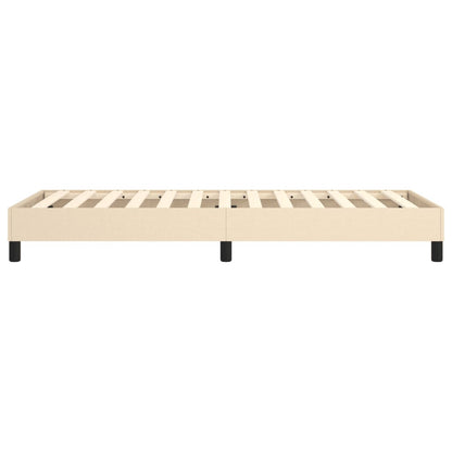 Boxspringframe Stof Kleurig Crème 90 x 190 cm 25 cm