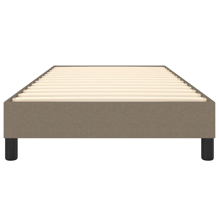 Boxspringframe Stof Taupe 90 x 200 cm 25 cm