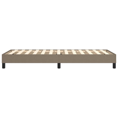 Boxspringframe Stof Taupe 90 x 200 cm 25 cm