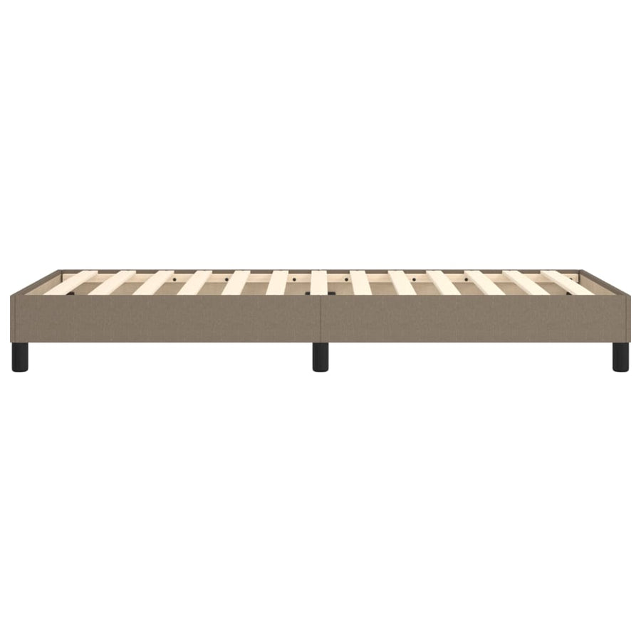 Boxspringframe Stof Taupe 90 x 200 cm 25 cm