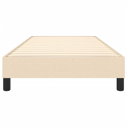 Boxspringframe Stof Kleurig Crème 90 x 200 cm 25 cm