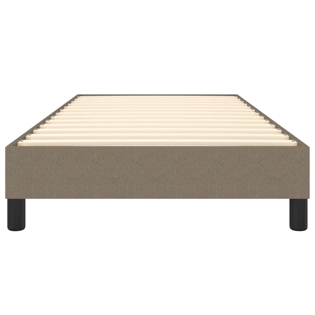 Boxspringframe Stof Taupe 100 x 200 cm 25 cm