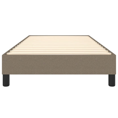 Boxspringframe Stof Taupe 100 x 200 cm 25 cm