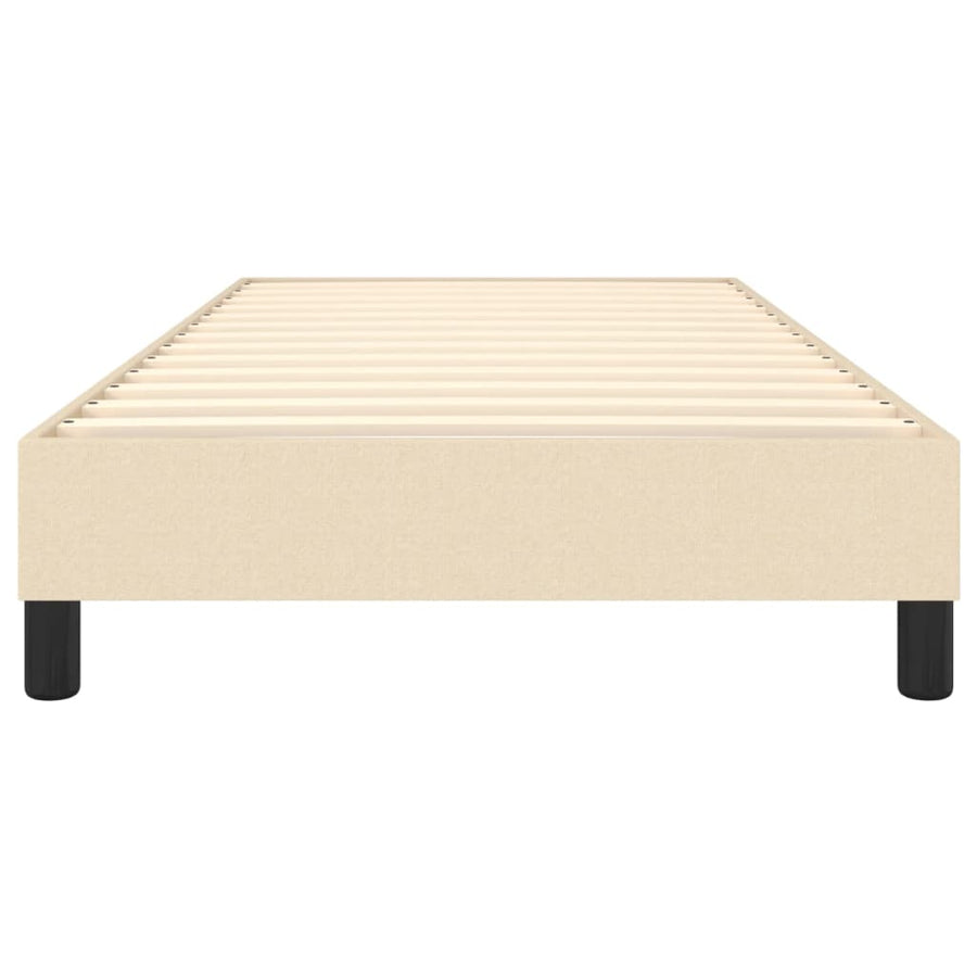 Boxspringframe Stof Crème 100 x 200 cm 25 cm