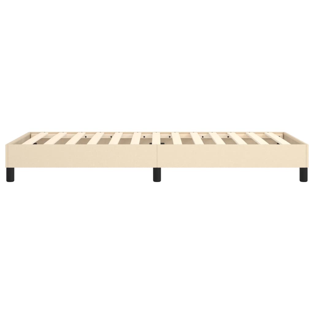Boxspringframe Stof Crème 100 x 200 cm 25 cm