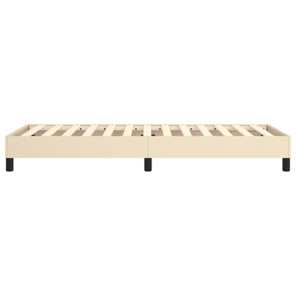 Boxspringframe Stof Crème 100 x 200 cm 25 cm