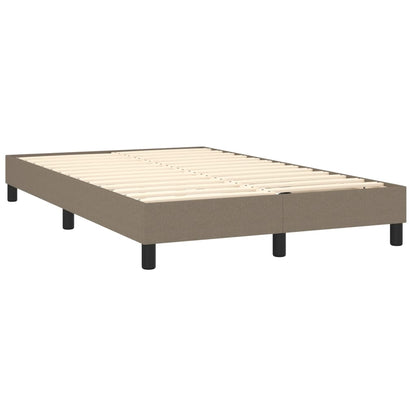 Boxspringframe Stof Taupe 120 x 200 cm 25 cm