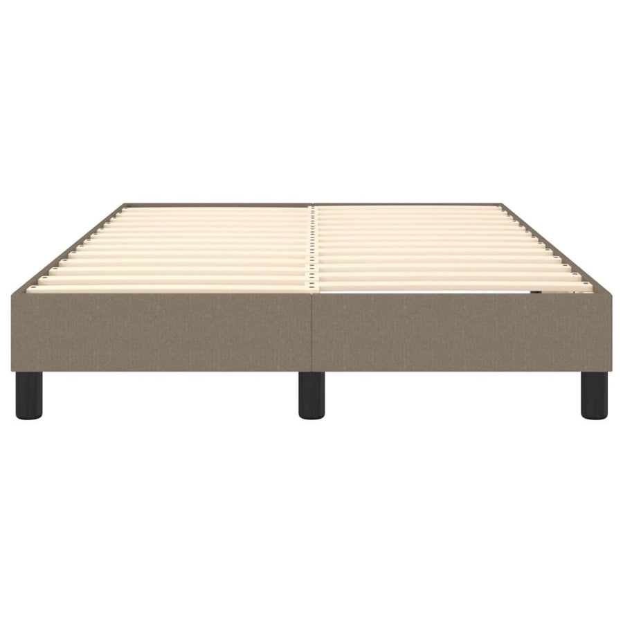 Boxspringframe Stof Taupe 120 x 200 cm 25 cm