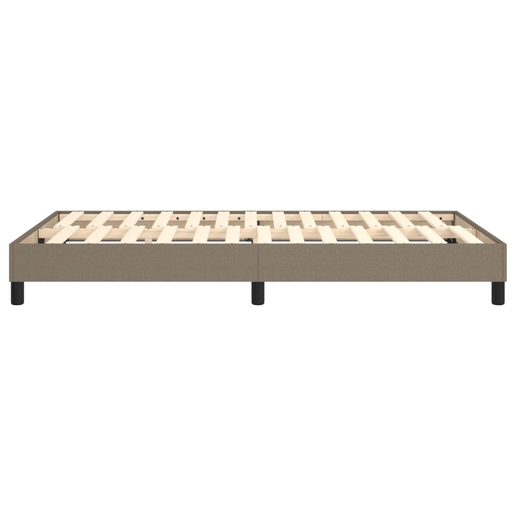 Boxspringframe Stof Taupe 120 x 200 cm 25 cm