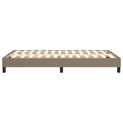 Boxspringframe Stof Taupe 120 x 200 cm 25 cm