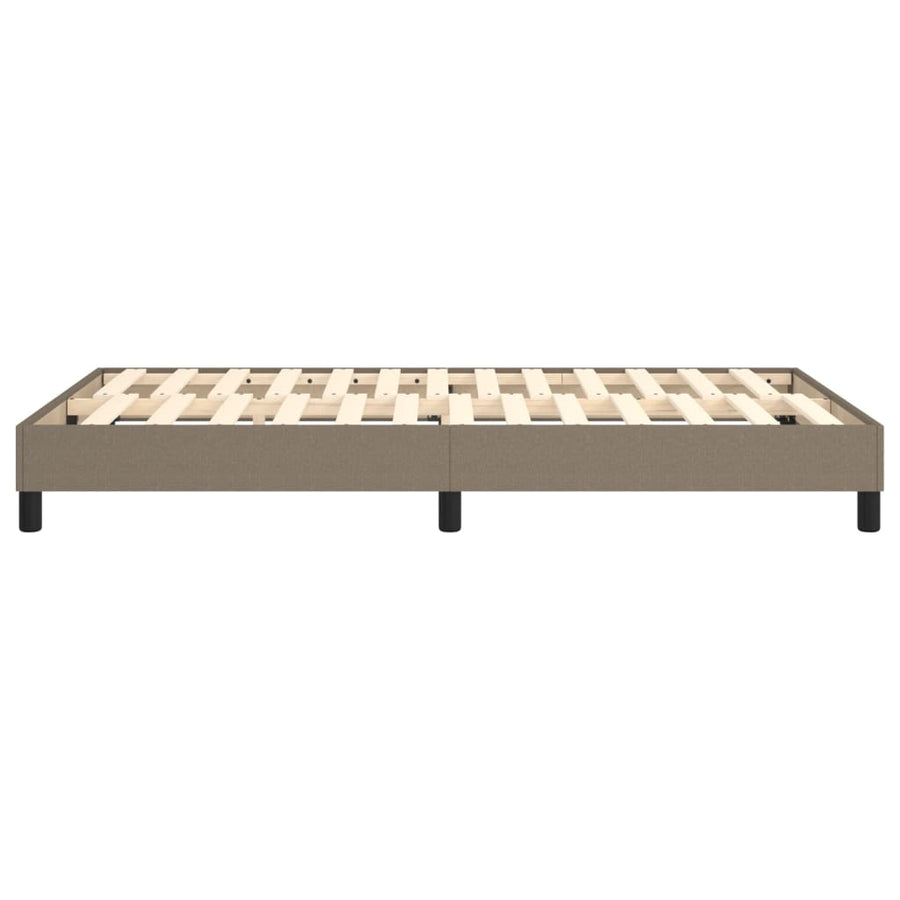 Boxspringframe Stof Taupe 120 x 200 cm 25 cm