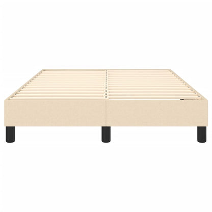 Boxspringframe Stof Kleurig Crème 120 x 200 cm 25 cm