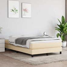 Boxspringframe Stof Kleurig Crème 120 x 200 cm 25 cm