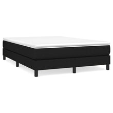 Boxspringframe stof zwart 140x190 cm 140 x 190 cm 25 cm