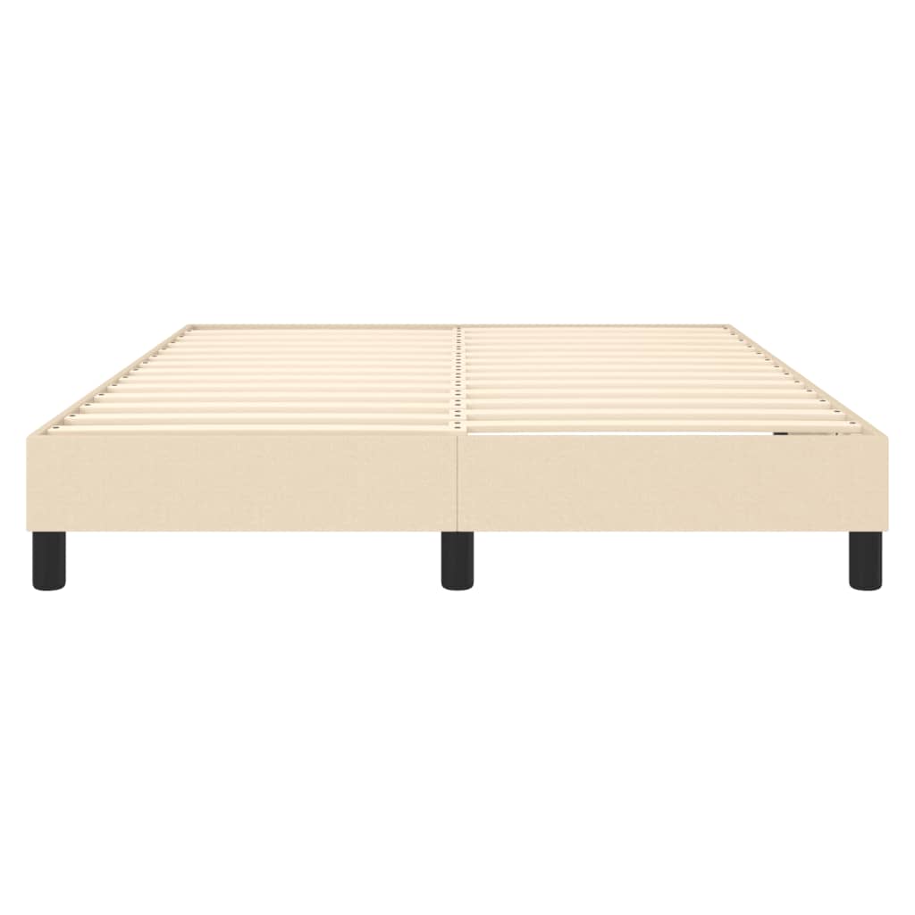 Boxspringframe Stof Kleurig Crème 140 x 190 cm 25 cm