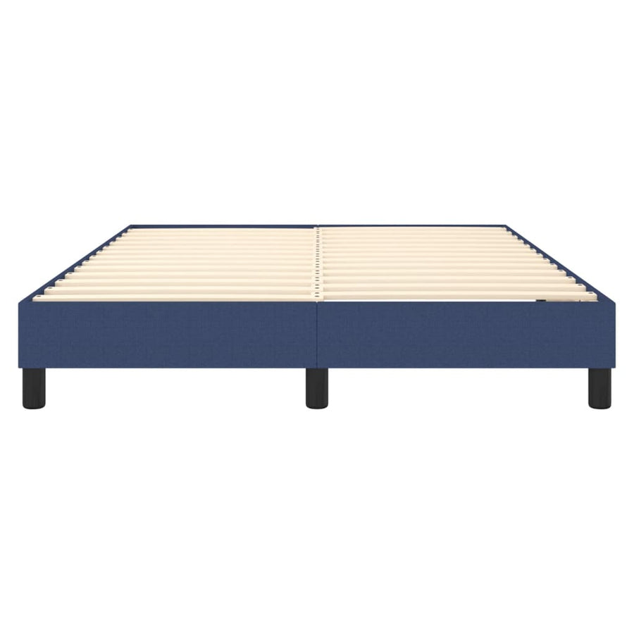 Boxspringframe Stof Blauw 140 x 190 cm 25 cm