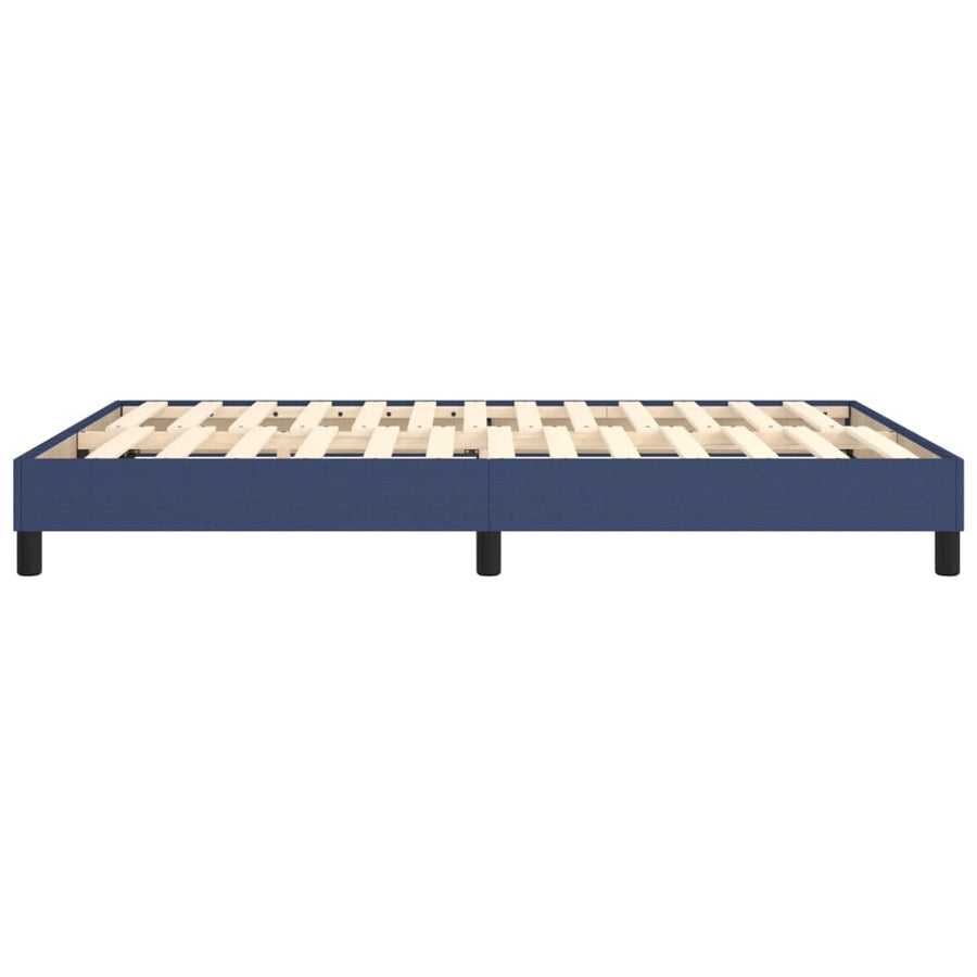 Boxspringframe Stof Blauw 140 x 190 cm 25 cm