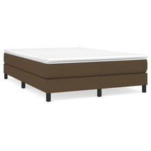 Boxspringframe Stof Donkerbruin 140 x 200 cm 25 cm