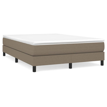 Boxspringframe Stof Taupe 140 x 200 cm 25 cm