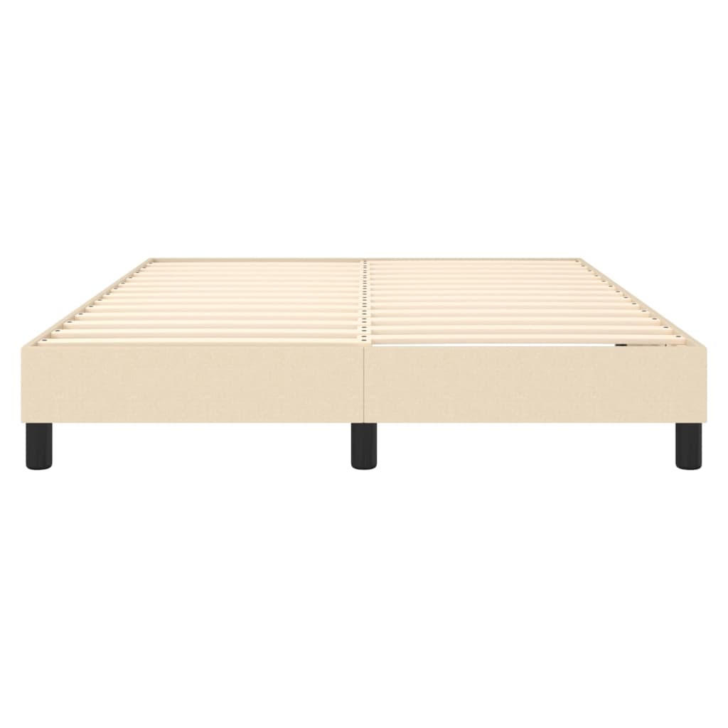 Boxspringframe Stof Kleurig Crème 140 x 200 cm 25 cm