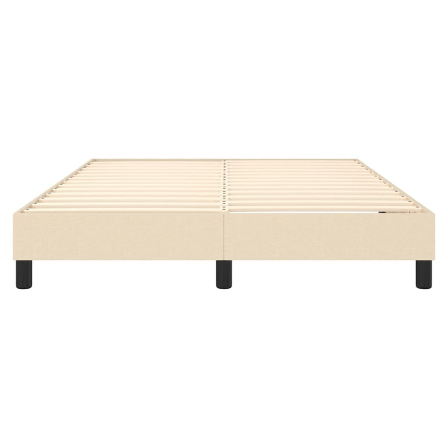 Boxspringframe Stof Kleurig Crème 140 x 200 cm 25 cm