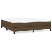 Boxspringframe Stof Donkerbruin 160 x 200 cm 25 cm