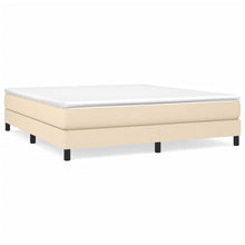Boxspringframe Stof Kleurig Crème 160 x 200 cm 25 cm