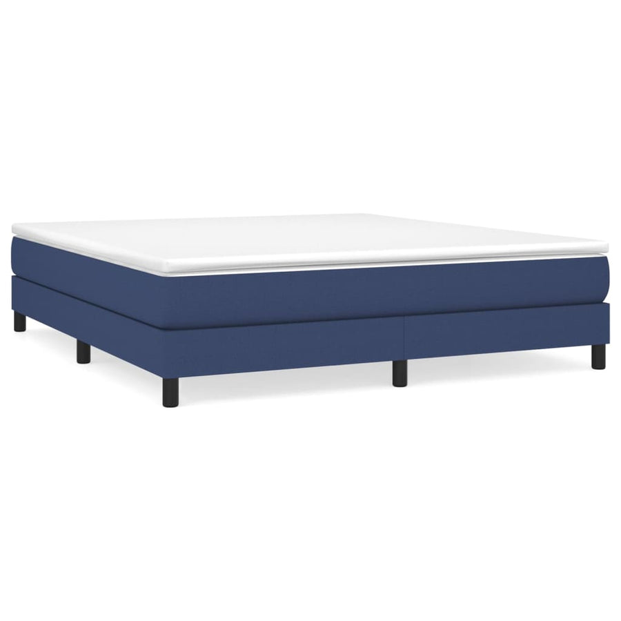 Boxspringframe Stof Blauw 160 x 200 cm 25 cm