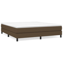 Boxspringframe Stof Donkerbruin 180 x 200 cm 25 cm