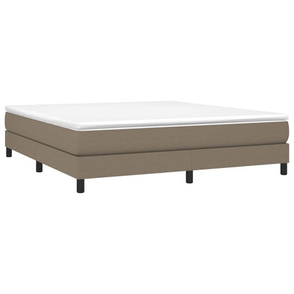 Boxspringframe Stof Taupe 180 x 200 cm 25 cm