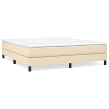 Boxspringframe Stof Kleurig Crème 180 x 200 cm 25 cm