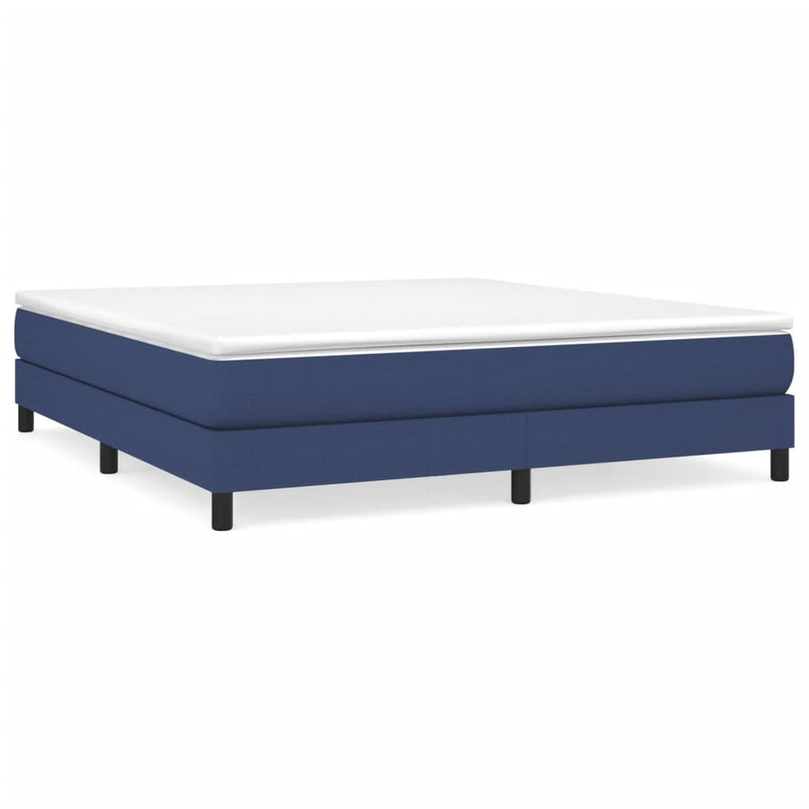 Boxspringframe Stof Blauw 180 x 200 cm 25 cm