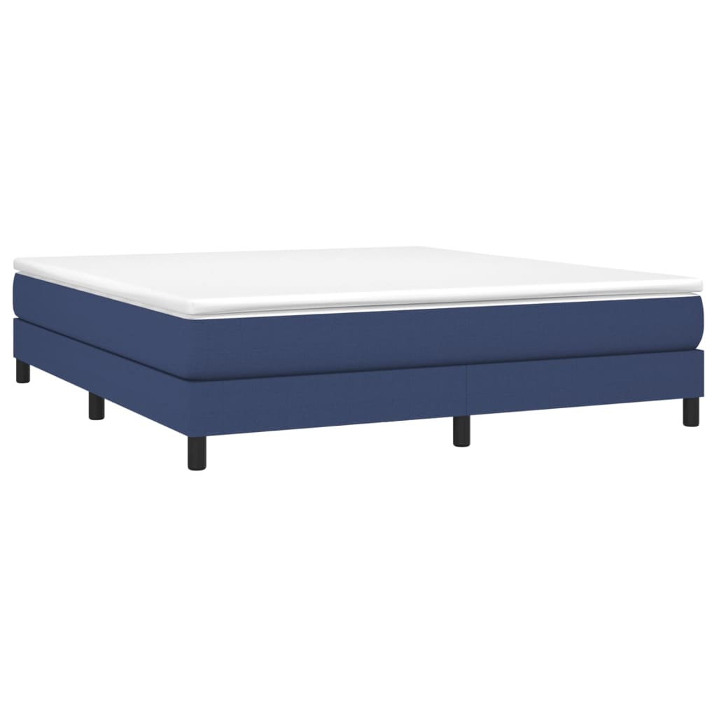 Boxspringframe Stof Blauw 180 x 200 cm 25 cm