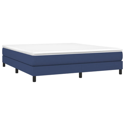Boxspringframe Stof Blauw 180 x 200 cm 25 cm