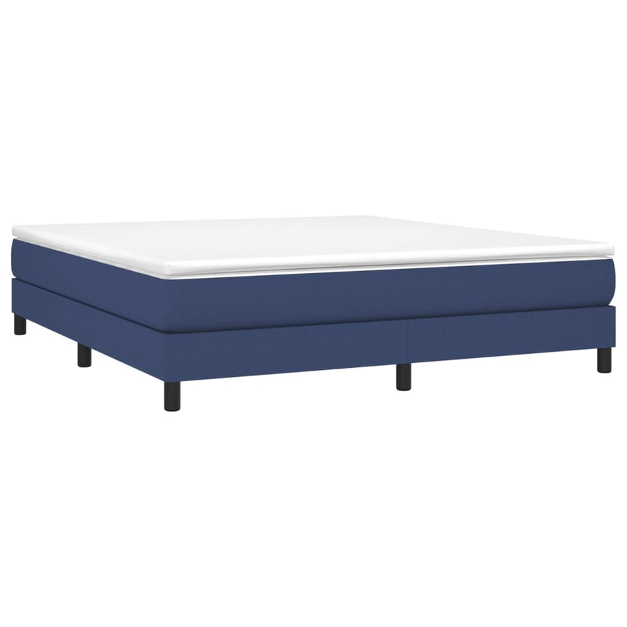 Boxspringframe Stof Blauw 180 x 200 cm 25 cm