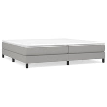 Boxspringframe Stof Lichtgrijs 200 x 200 cm 25 cm